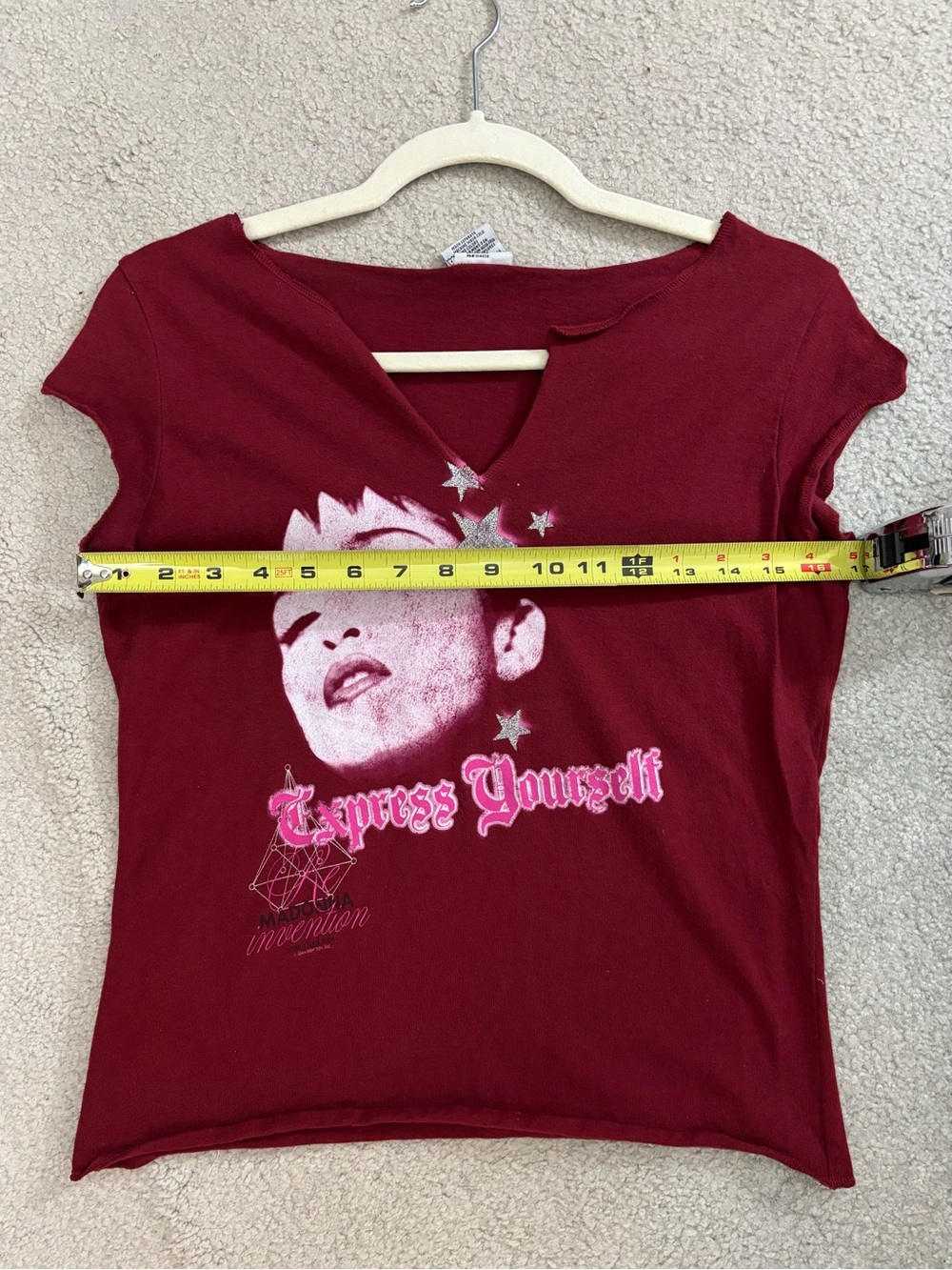 Vintage Madonna Re-Invention Tour 2004 authentic concert tee - shrunken fit - Picture 7 of 7